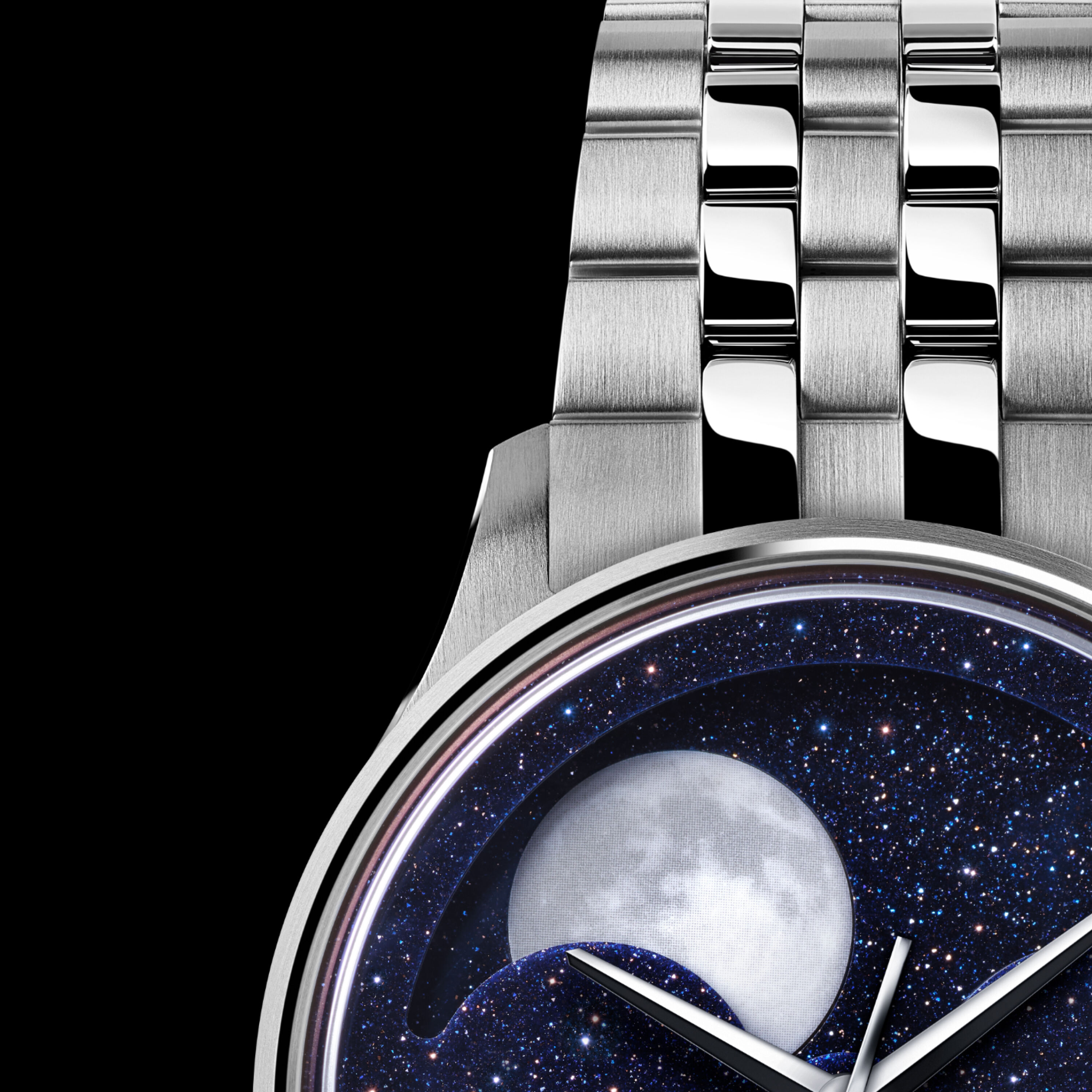 C1 Moonphase Consort Bracelet 37mm | Christopher Ward