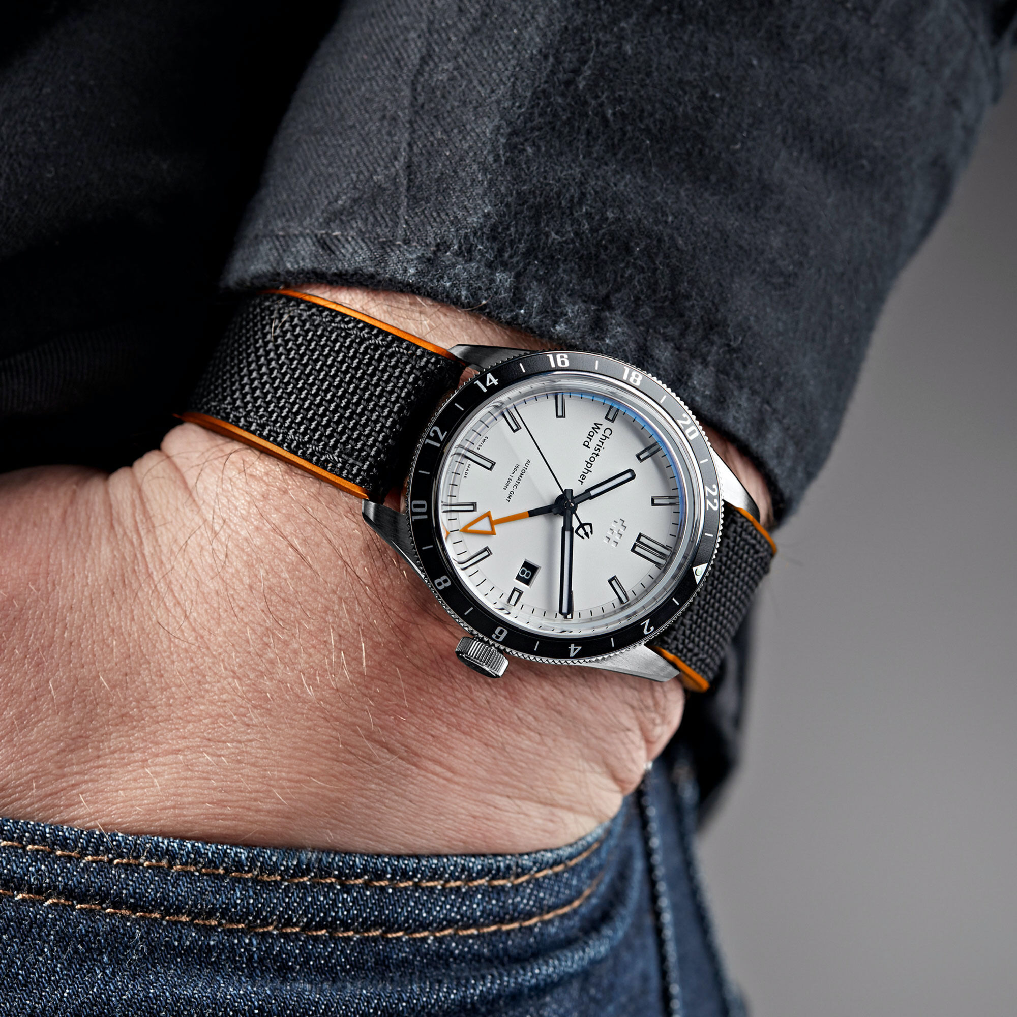 christopher ward hybrid strap