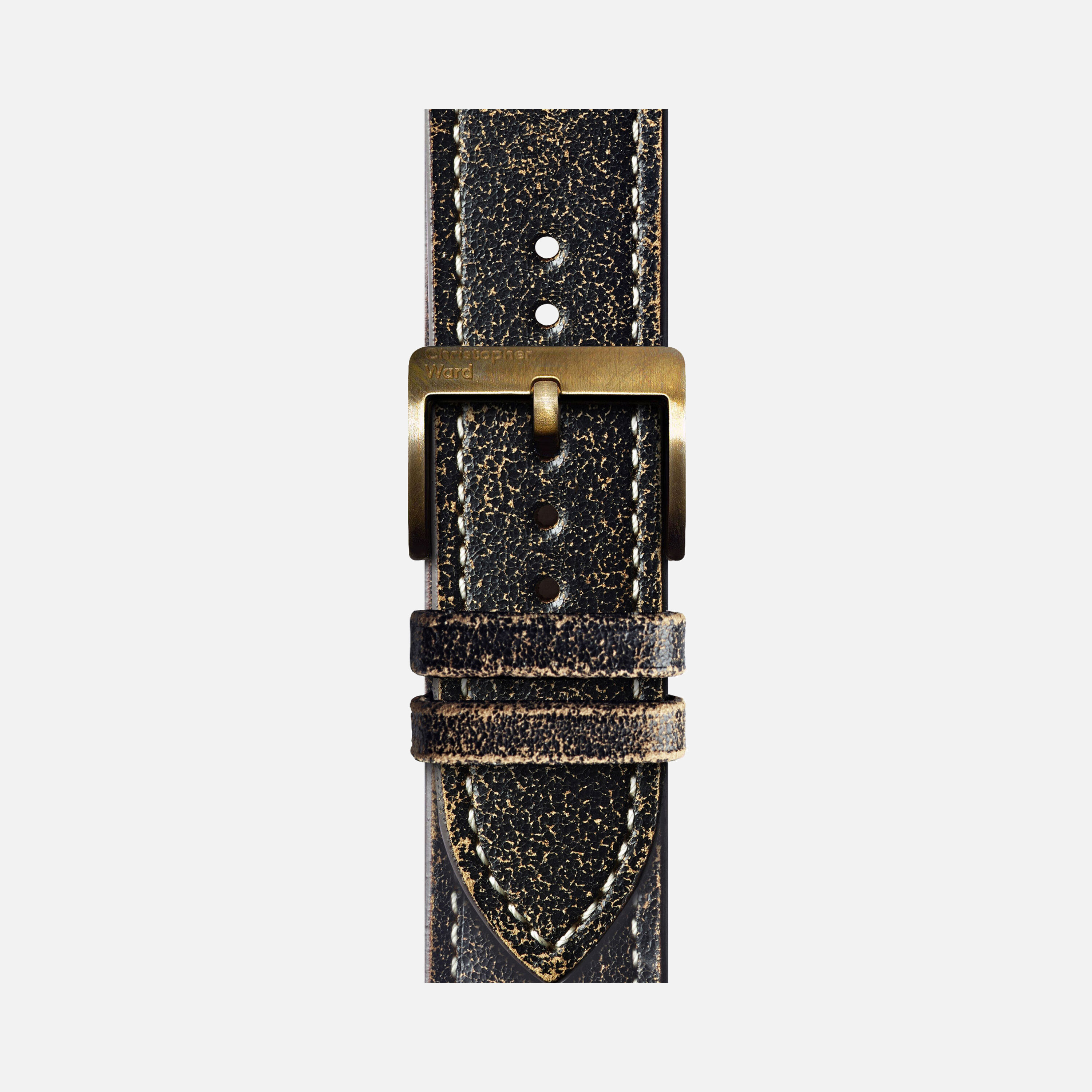 22mm vintage on sale leather strap