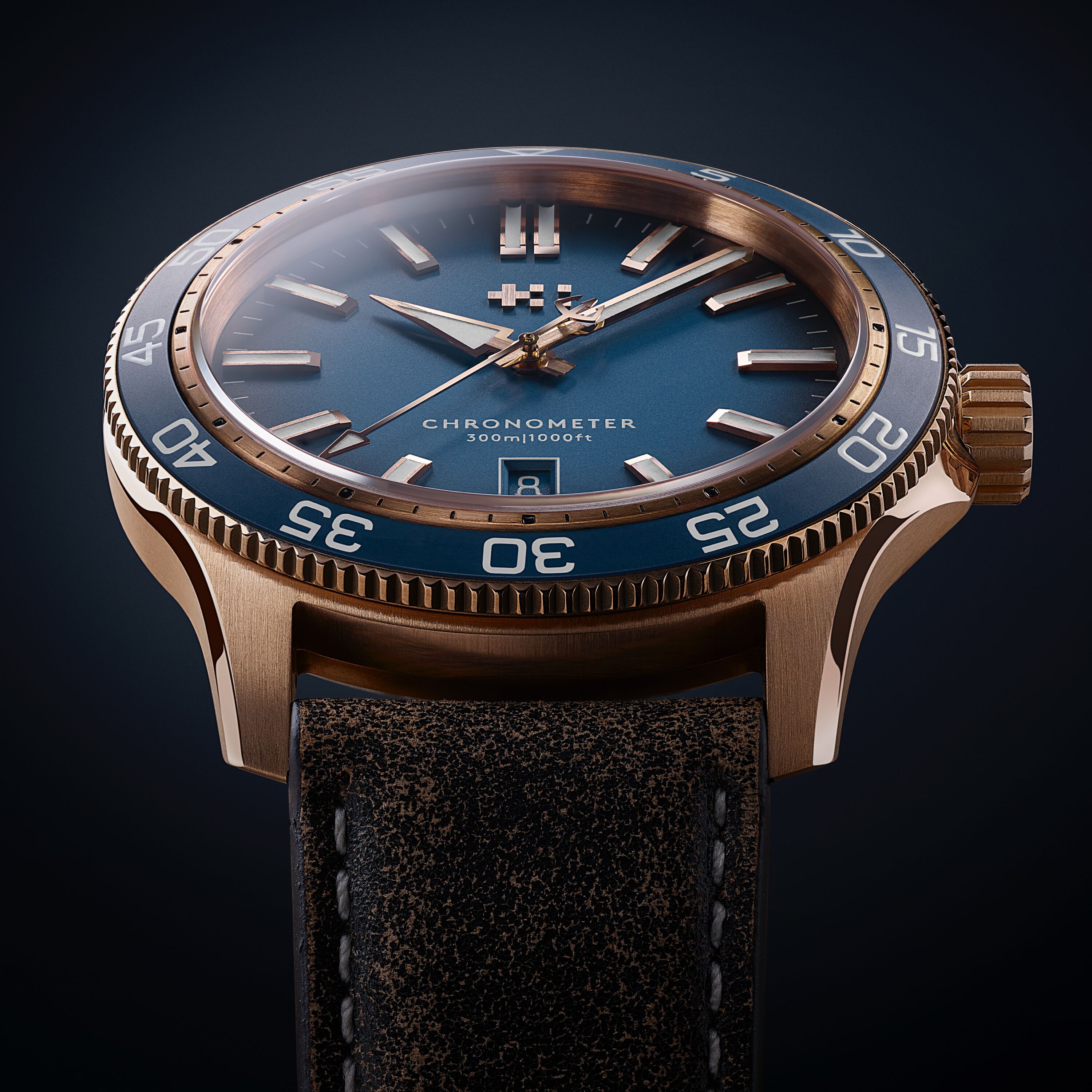 C60 Pro 300 Bronze Christopher Ward