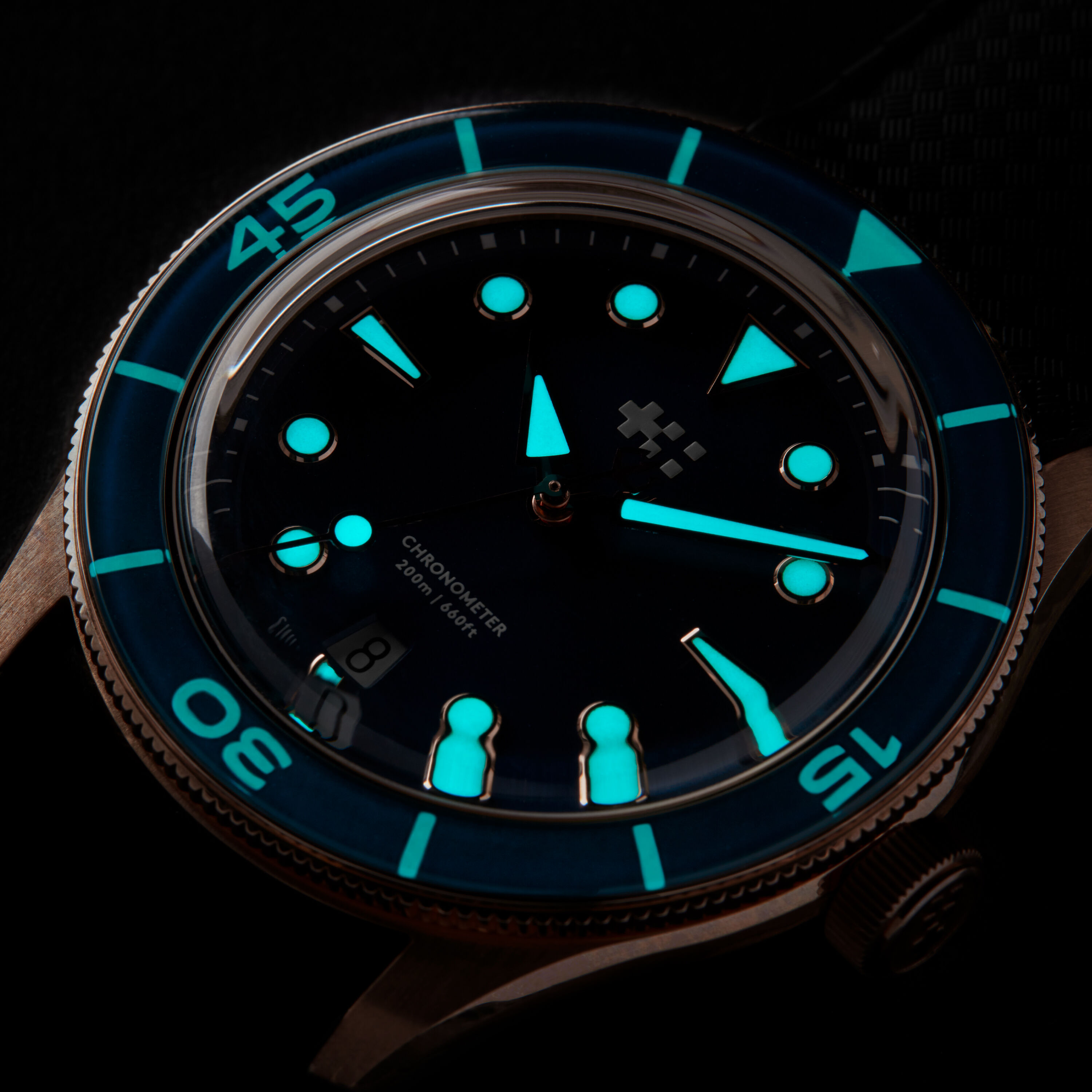 C65 Aquitaine Bronze COSC Patinated | Christopher Ward
