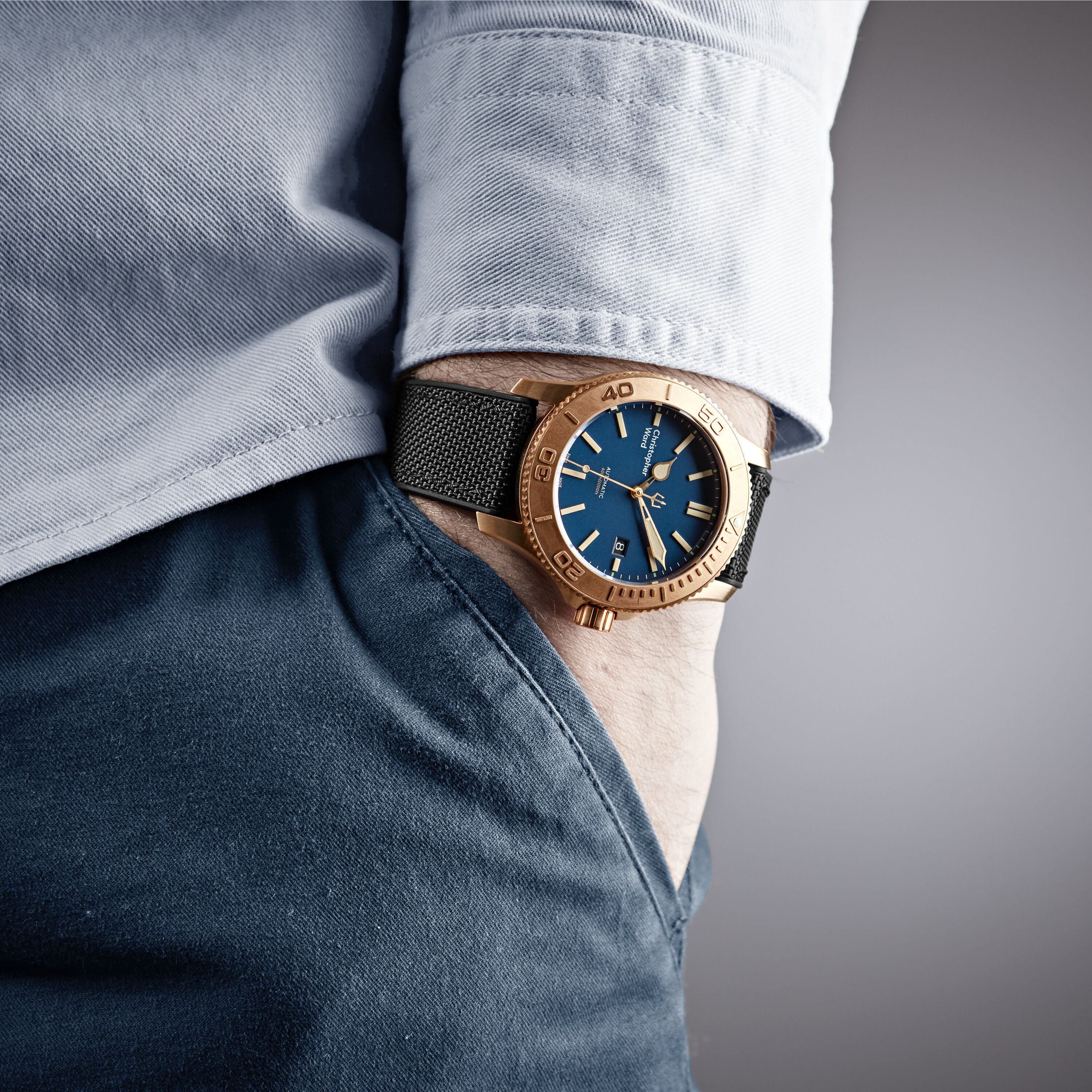 Christopher ward sale hybrid strap review
