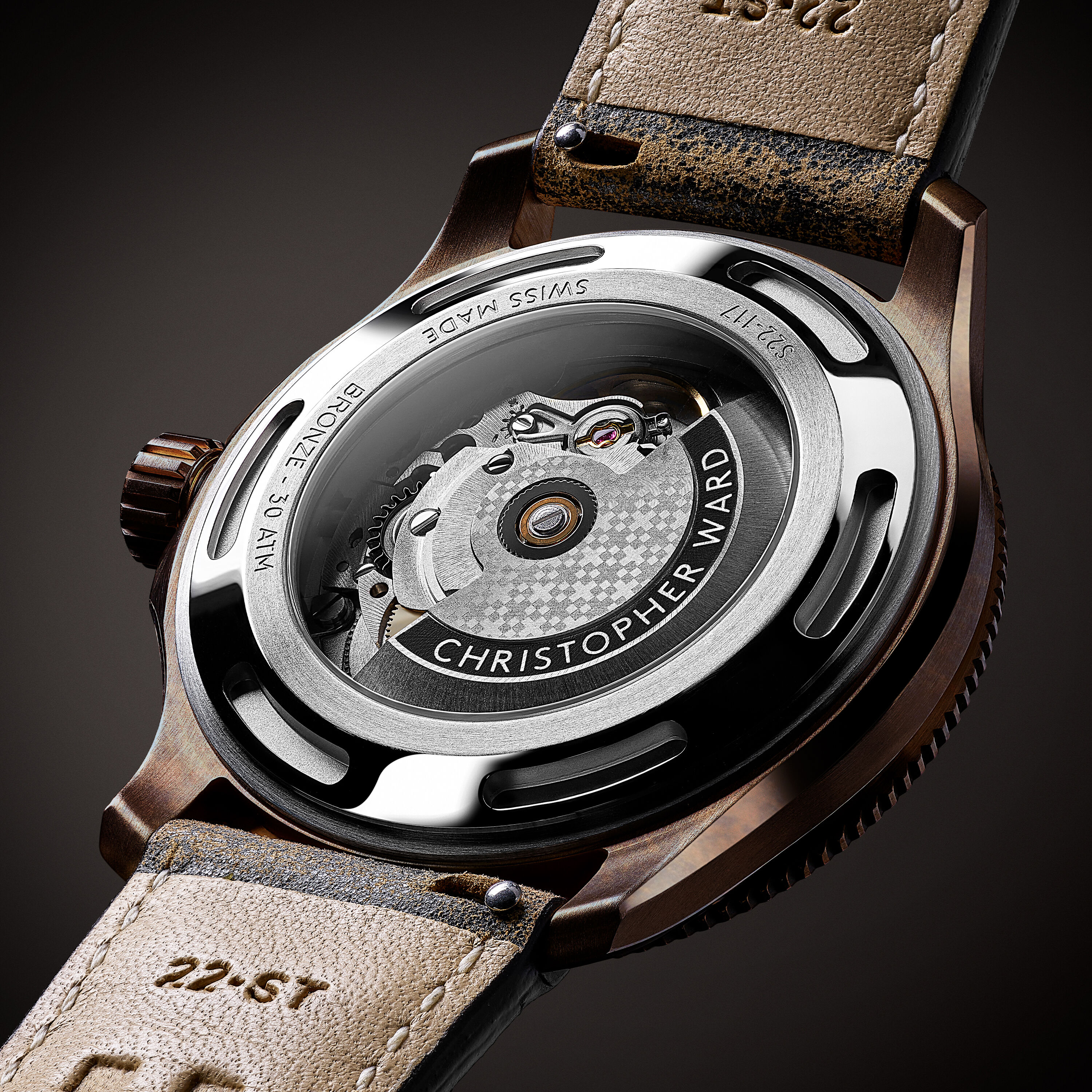 C60 Pro 300 Bronze Patinated | Christopher Ward