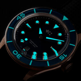 C65 Aquitaine Bronze COSC Patinated