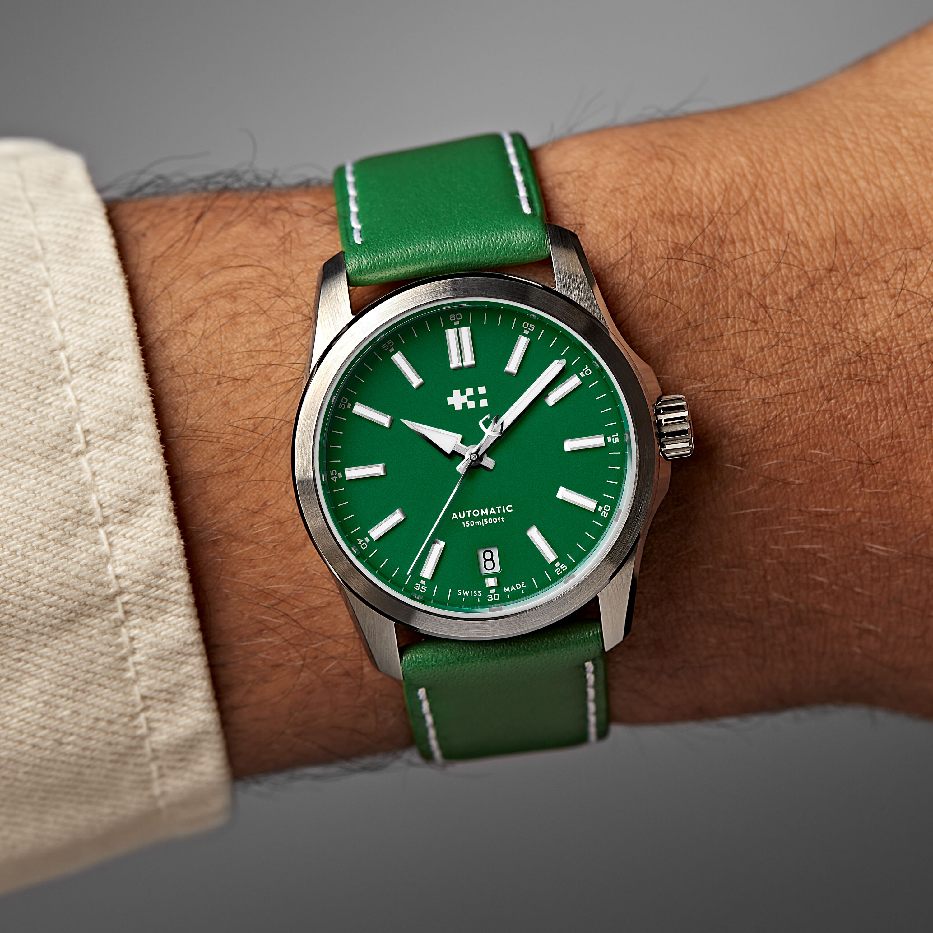 Vintage Oak Leather Strap - XS | Christopher Ward