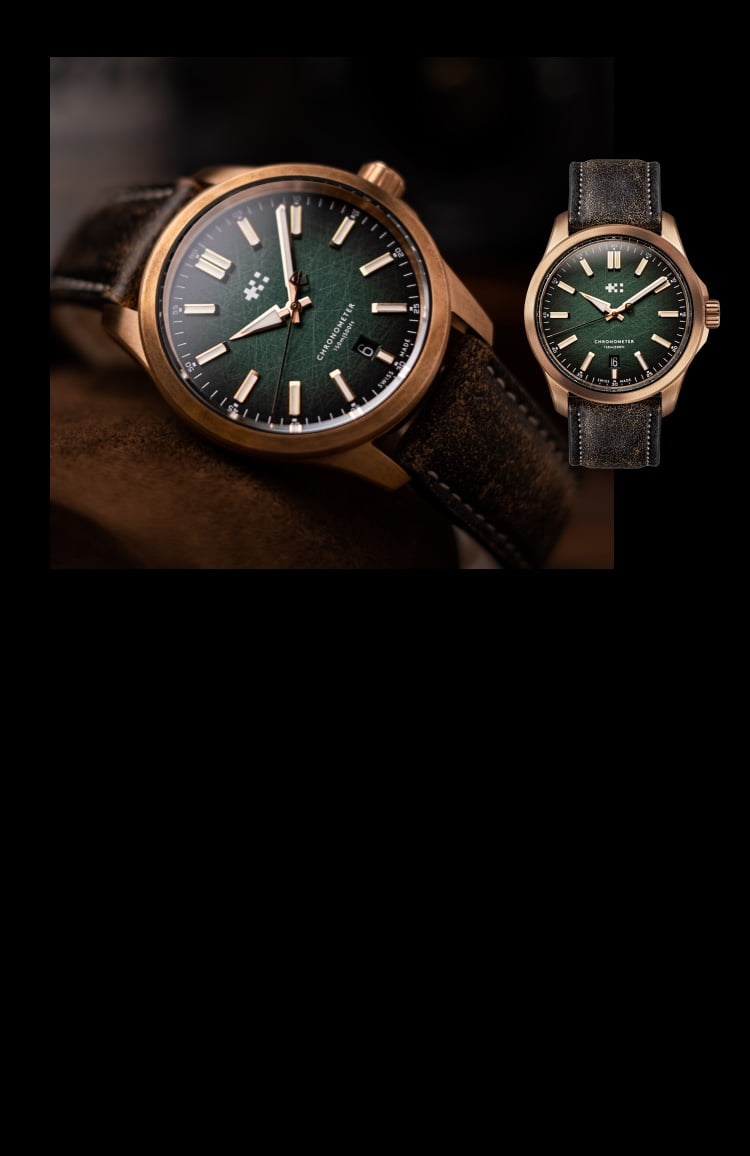 The new C63 Bronze 100 watches