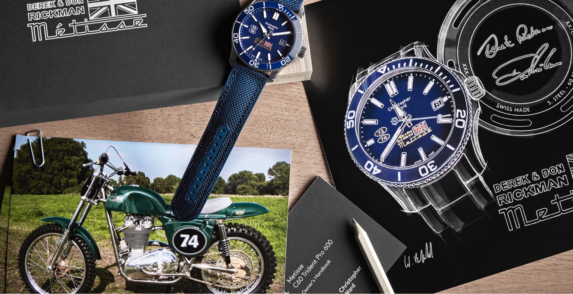 Tailor made timepieces We were honoured to create this piece for