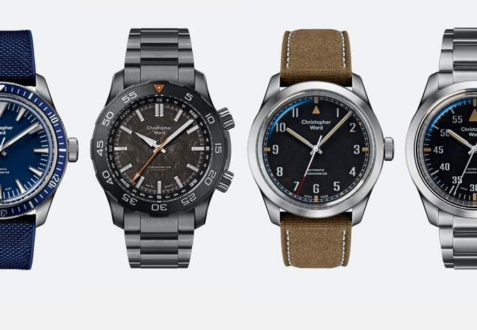 Christopher Ward Watches For Sale 2024 favors